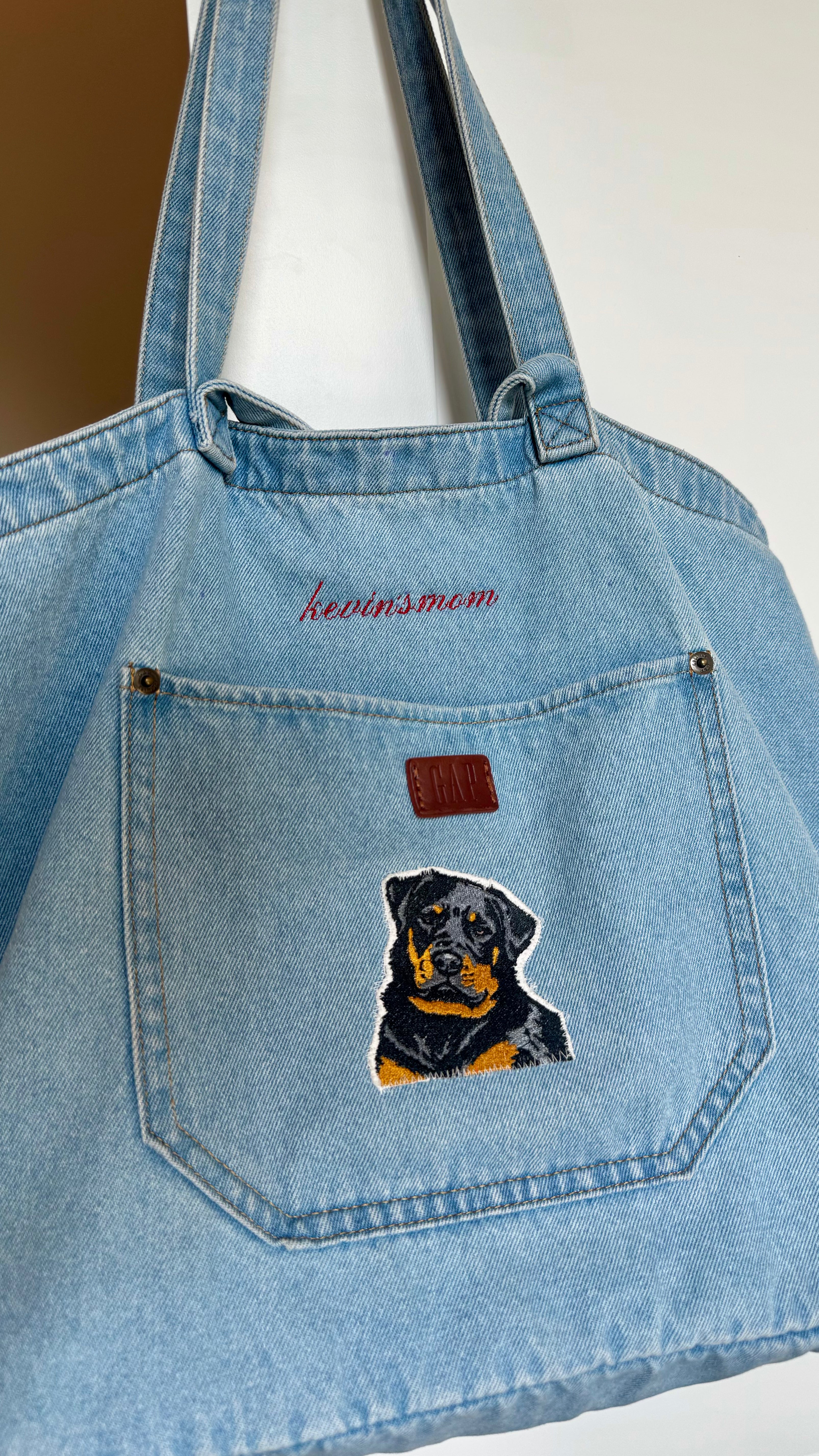 Custom Pet Canvas Tote Bag